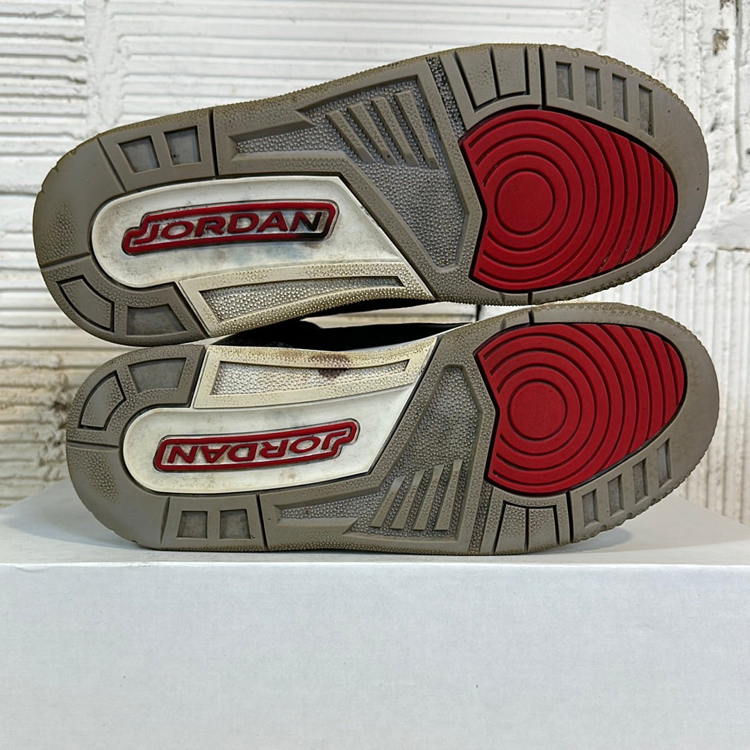 Air Jordan 3 Black Cement Sz 6Y