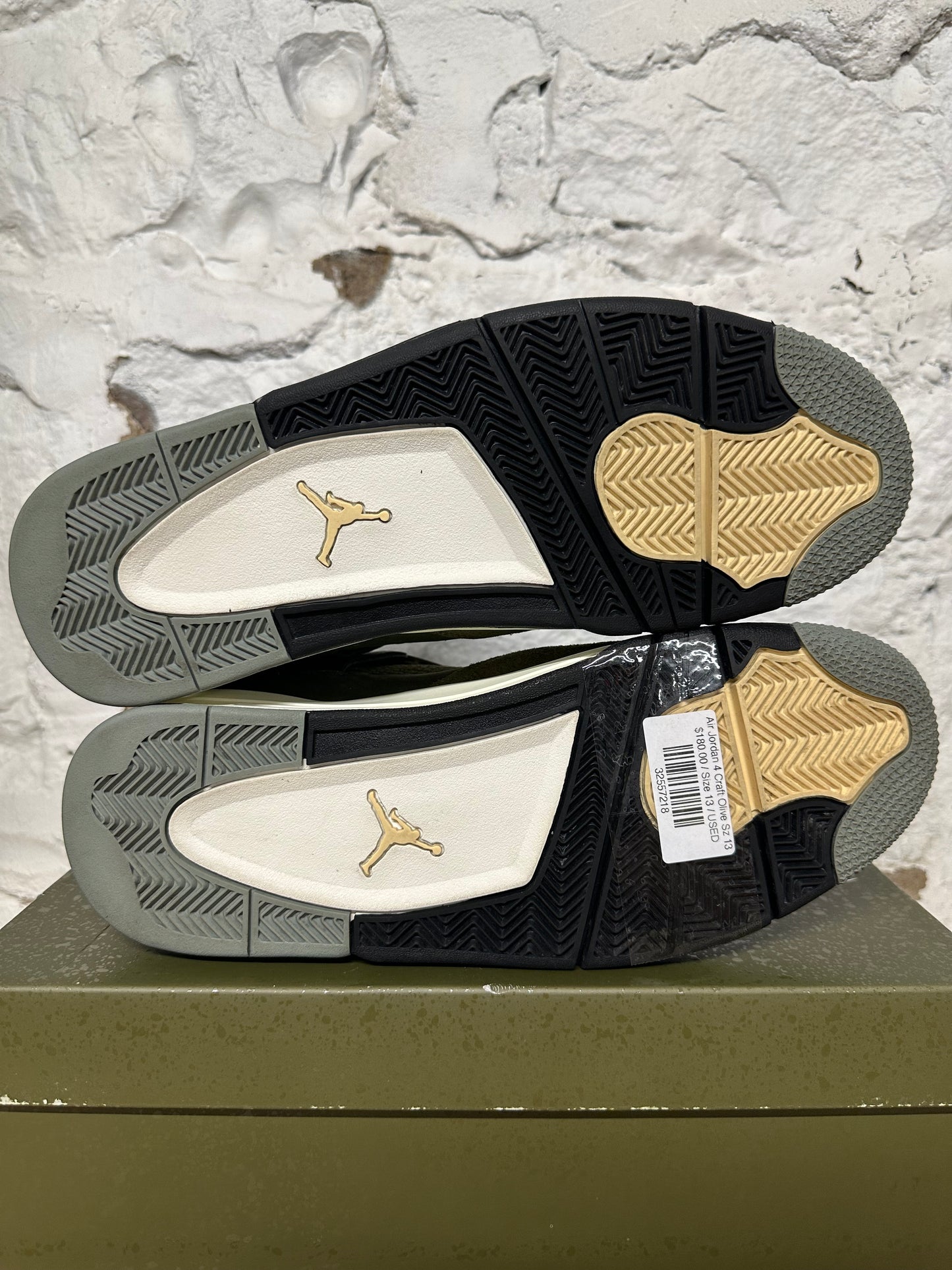 Air Jordan 4 Craft Olive Sz 13