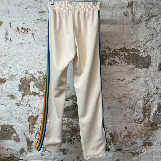 Palm Angels Rainbow Cream Track Pants Sz XS
