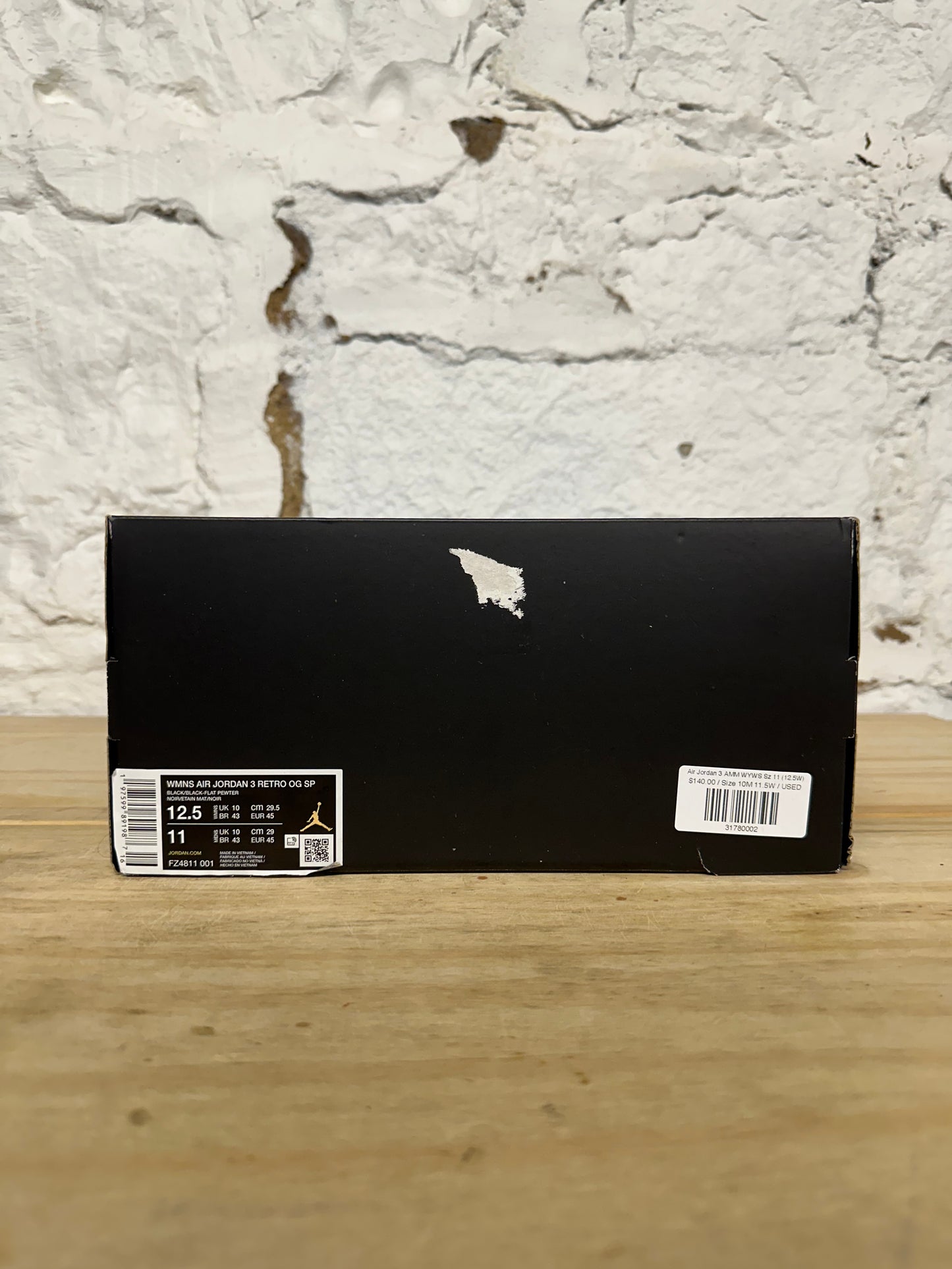 Air Jordan 3 A Ma Maniere While You Were Sleeping Sz 11 (12.5W)