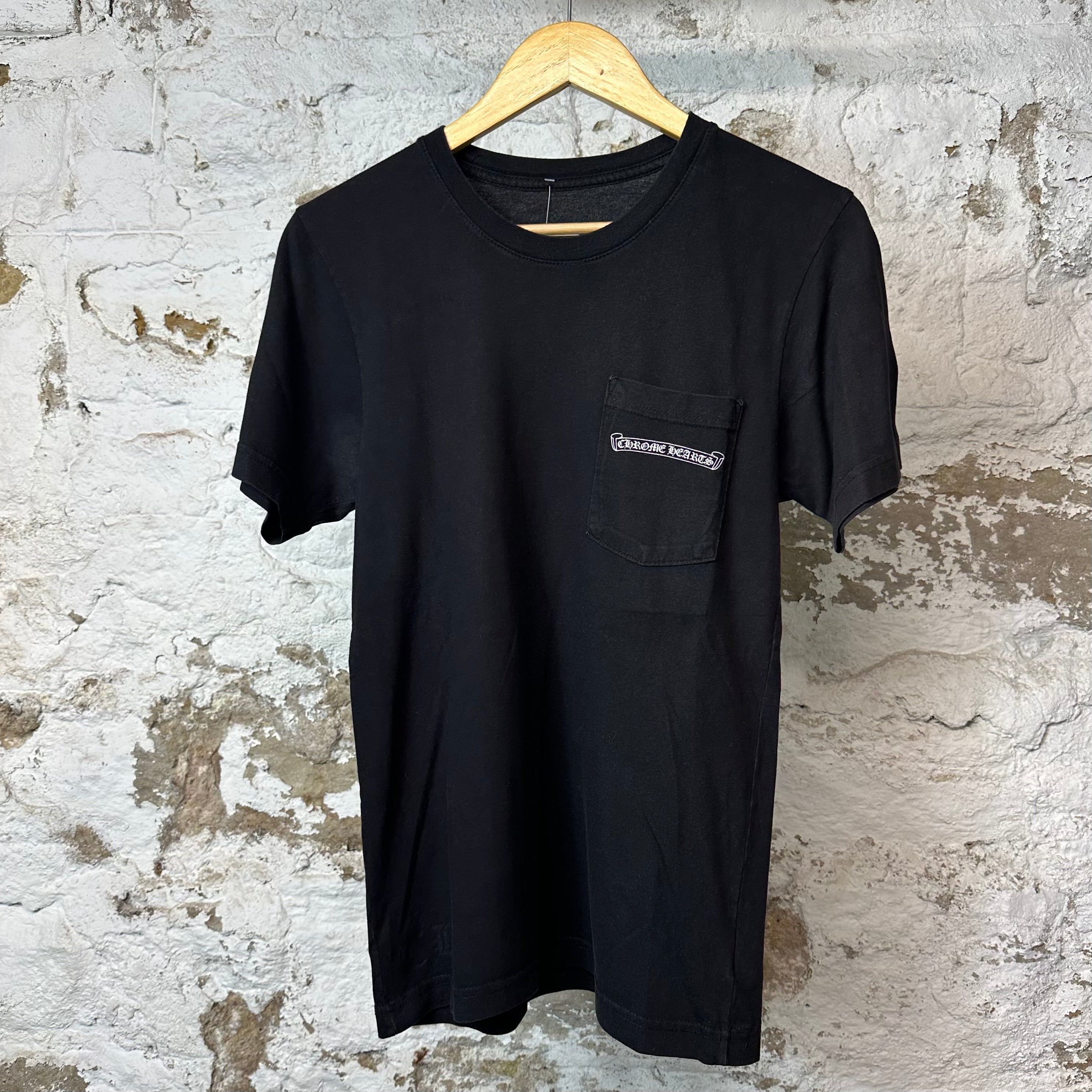 Chrome Hearts USA T-Shirt Black Sz S