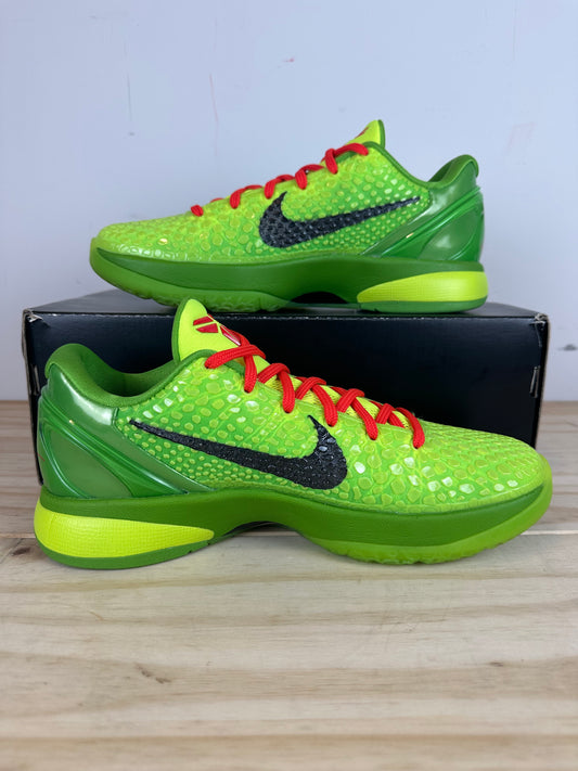 Nike Kobe 6 Protro Grinch Sz 8