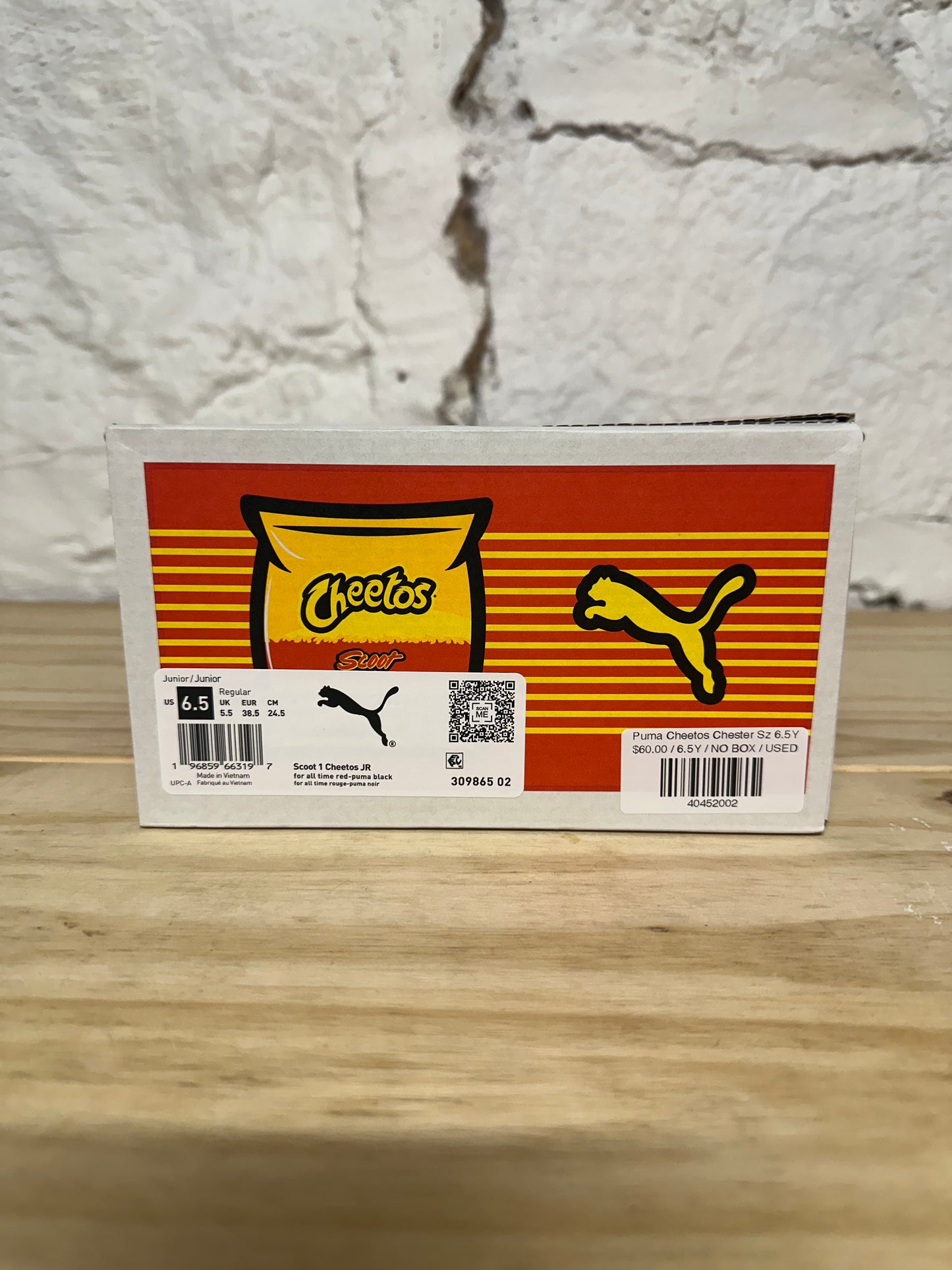 Puma Scoot Zeros Cheetos Sz 6.5Y