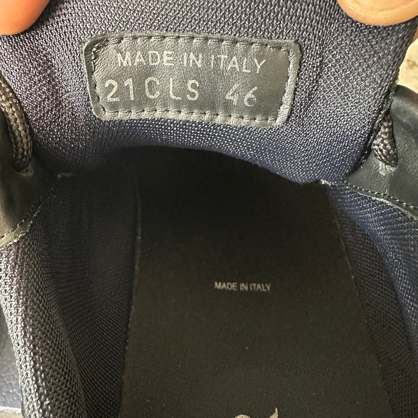 Dior B22 Black White Sneaker Sz 13 (46)