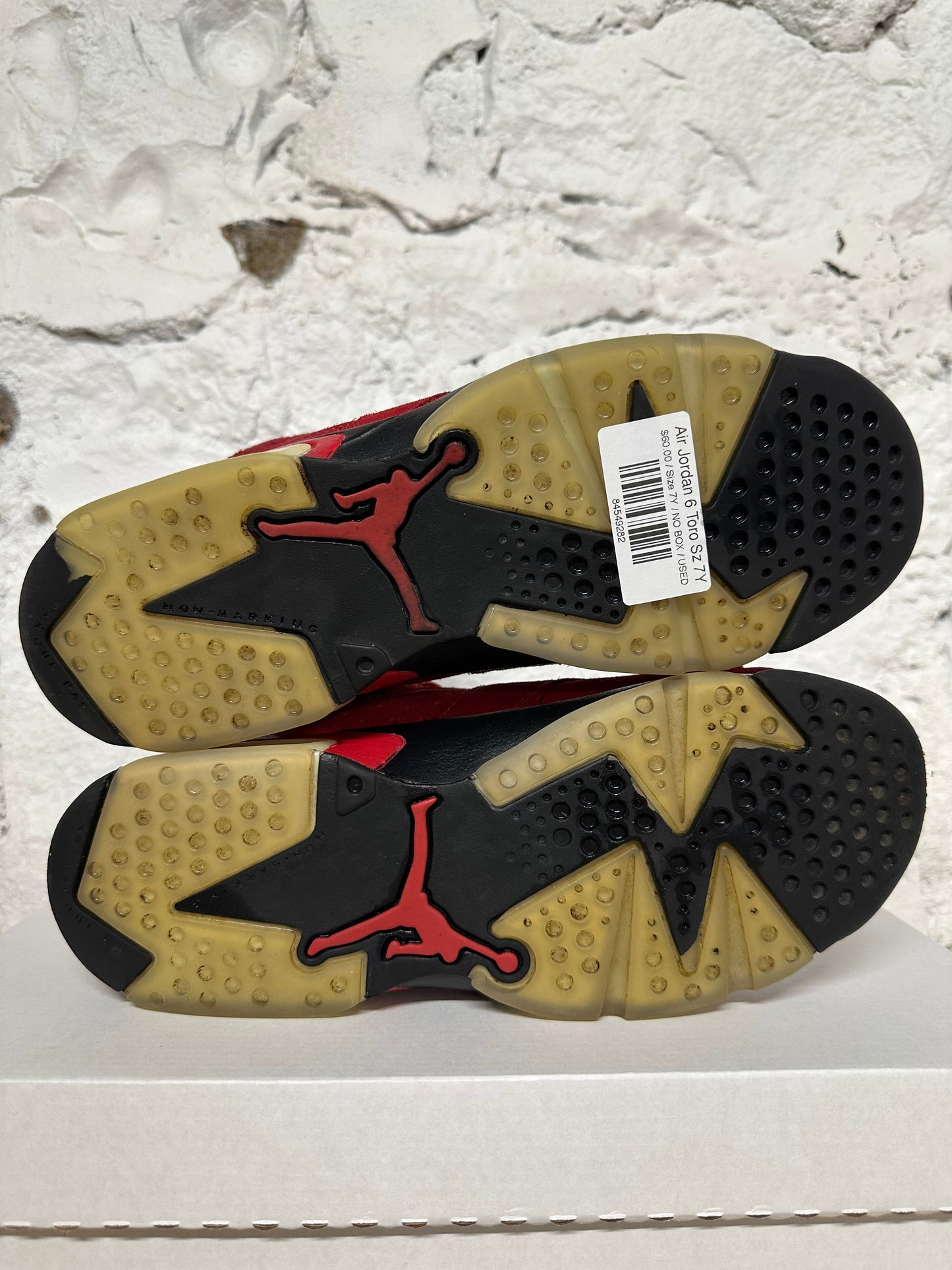 Air Jordan 6 Toro Sz 7Y