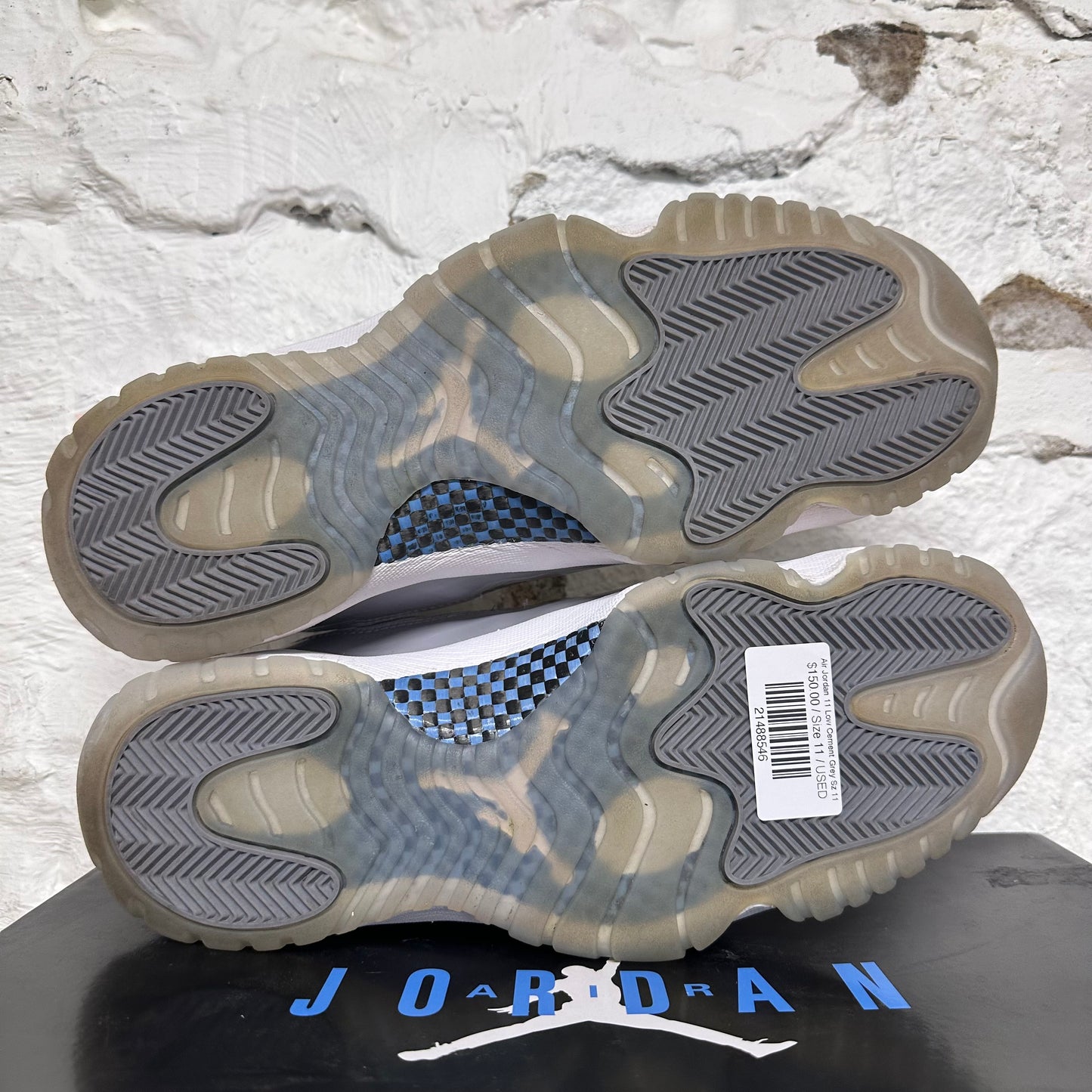Air Jordan 11 Low Cement Grey Sz 11