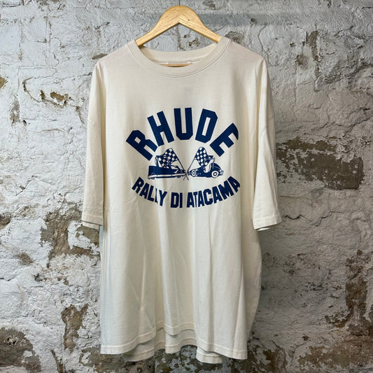 Rhude Rally Atacama T-shirt White Sz XXL