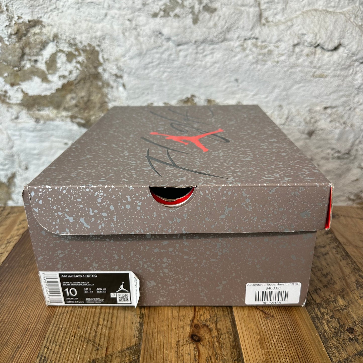 Air Jordan 4 Taupe Haze Sz 10 DS