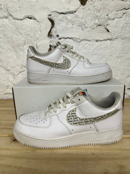 Nike Air Force 1 Low Just Do It Sz 10.5