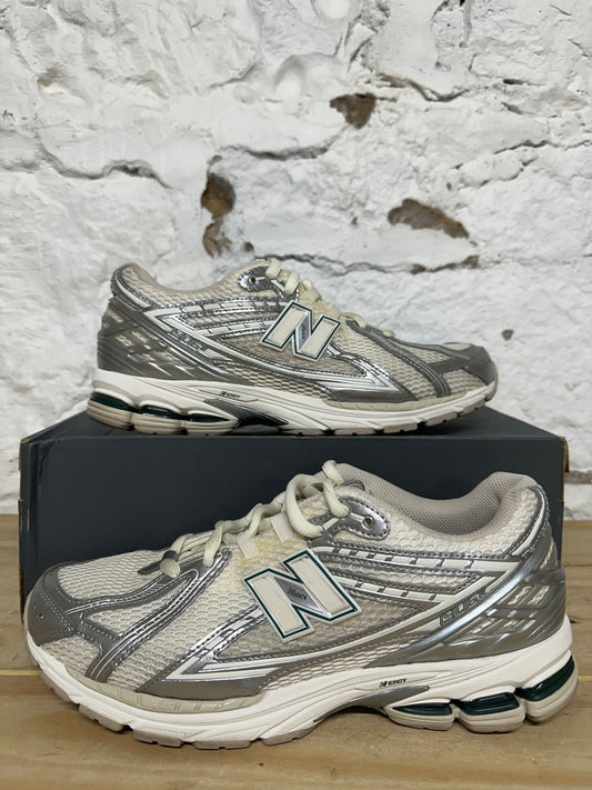 New Balance 1906R Silver Nightwatch Green Sz 12