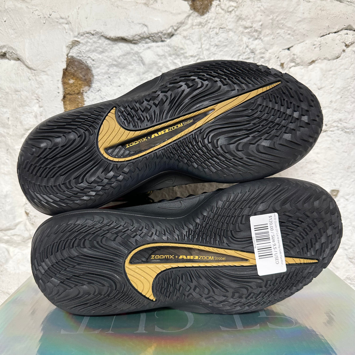 Nike Air Zoom GT Cut 4 Wemby Gold Panther Sz 9.5