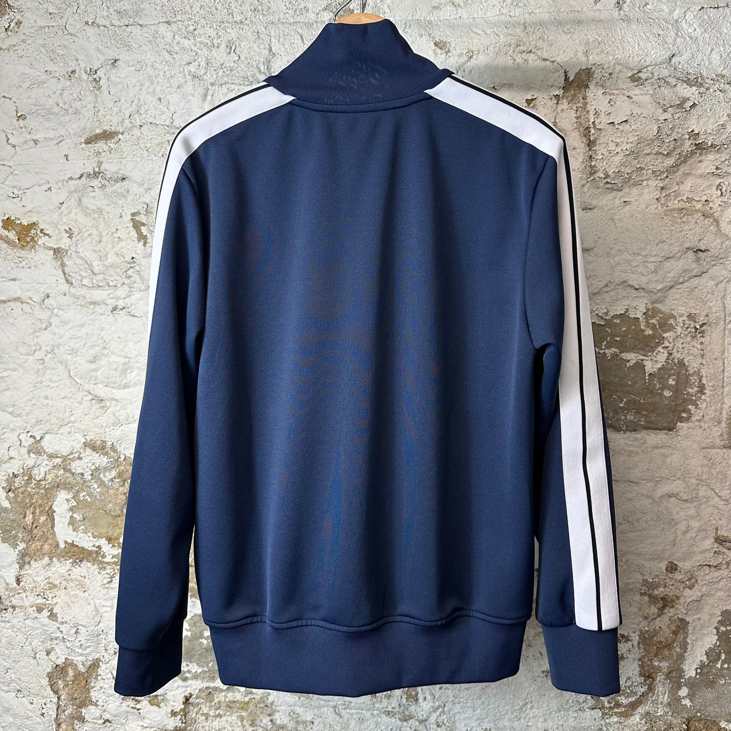 Palm Angels Navy White Track Jacket Sz L