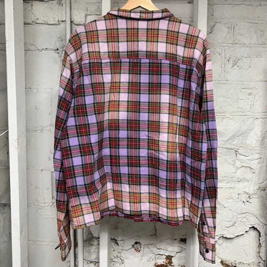Vale Forever Purple Haze Flannel Studded Sz L