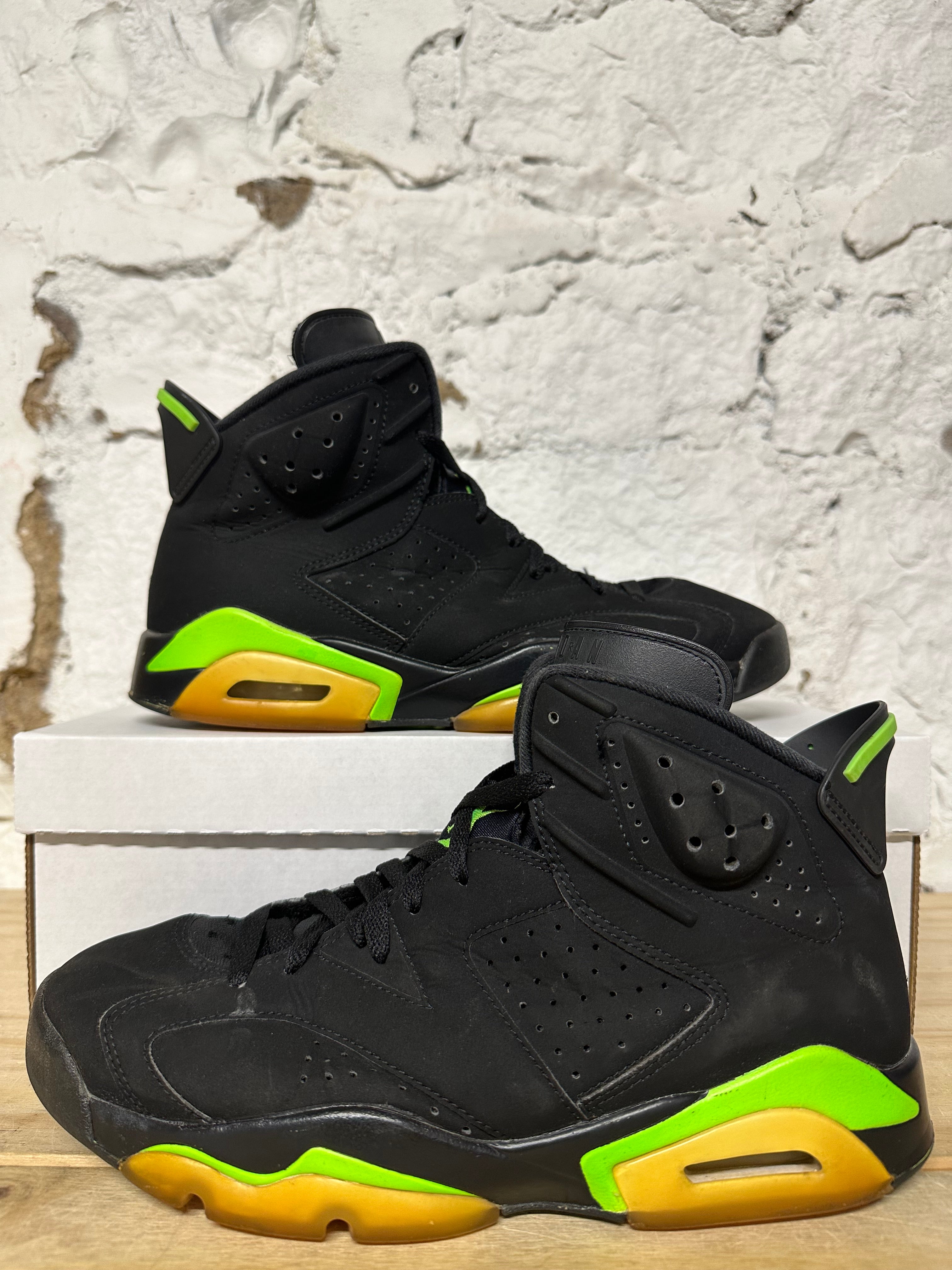 Air Jordan 6 Electric Green Sz 9