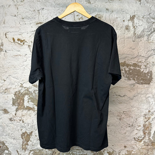 Amiri White Spellout T-shirt Black Sz L