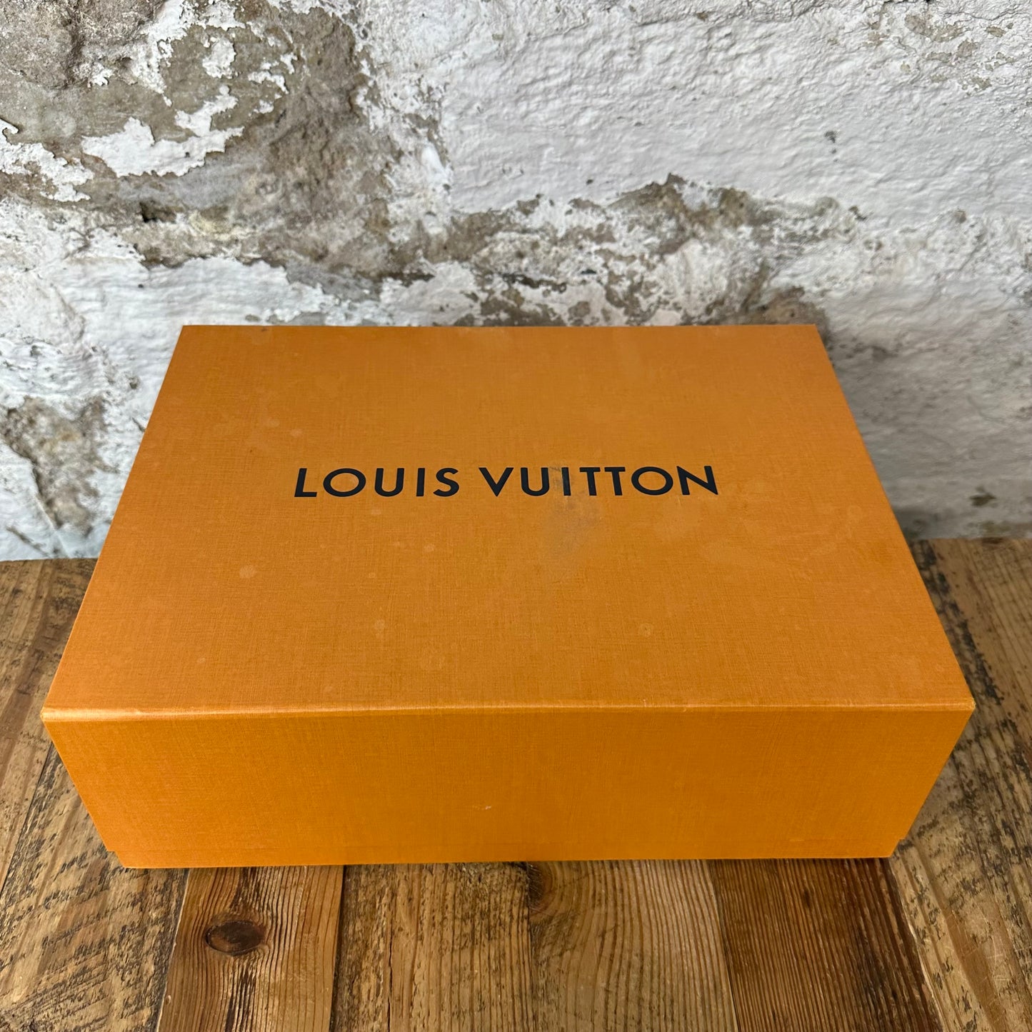Louis Vuitton Black Monogram White Trainer Sneaker Sz 12 (10.5LV)