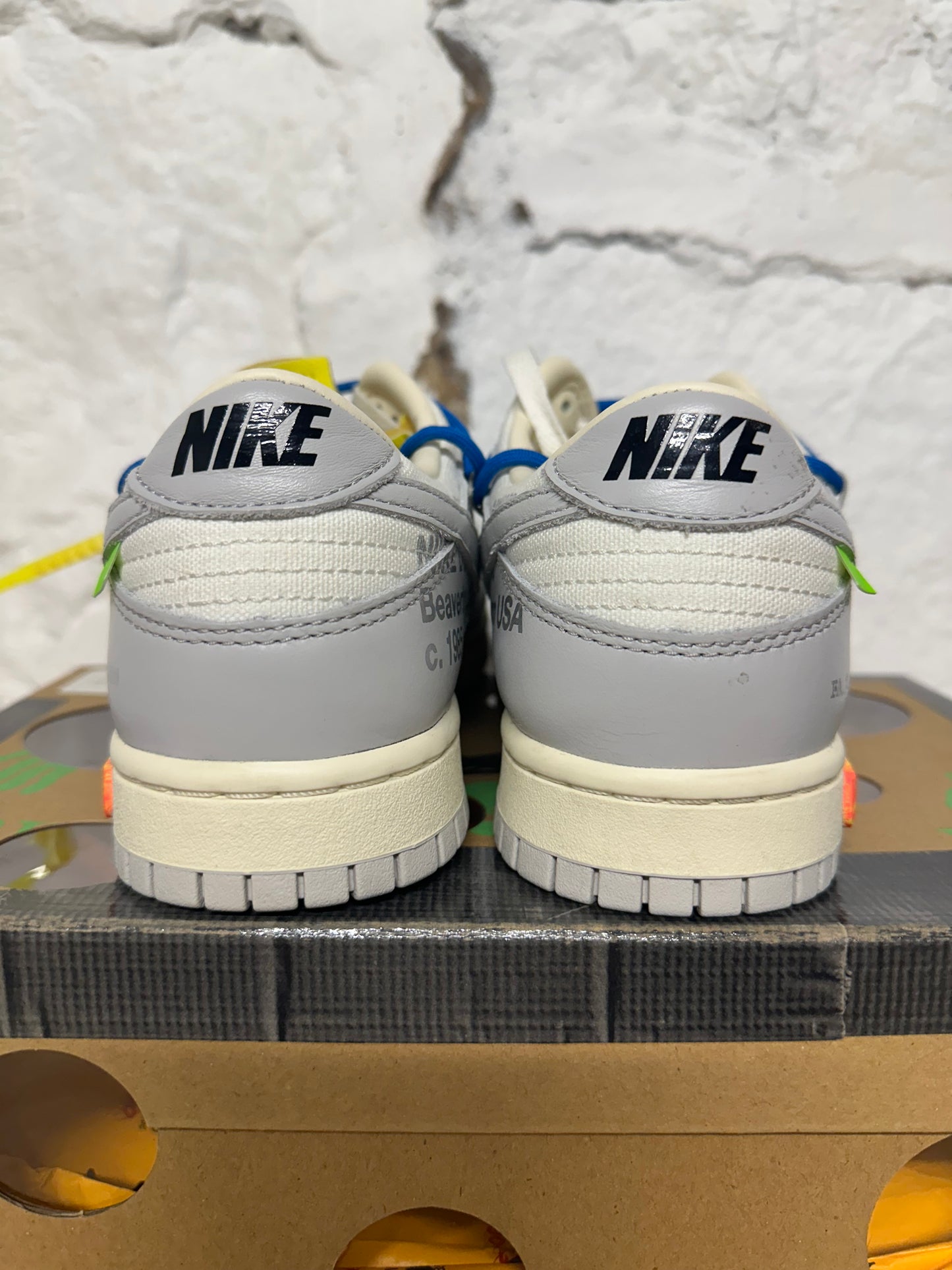 Nike Dunk Low Off-White Lot 10 Sz 8.5