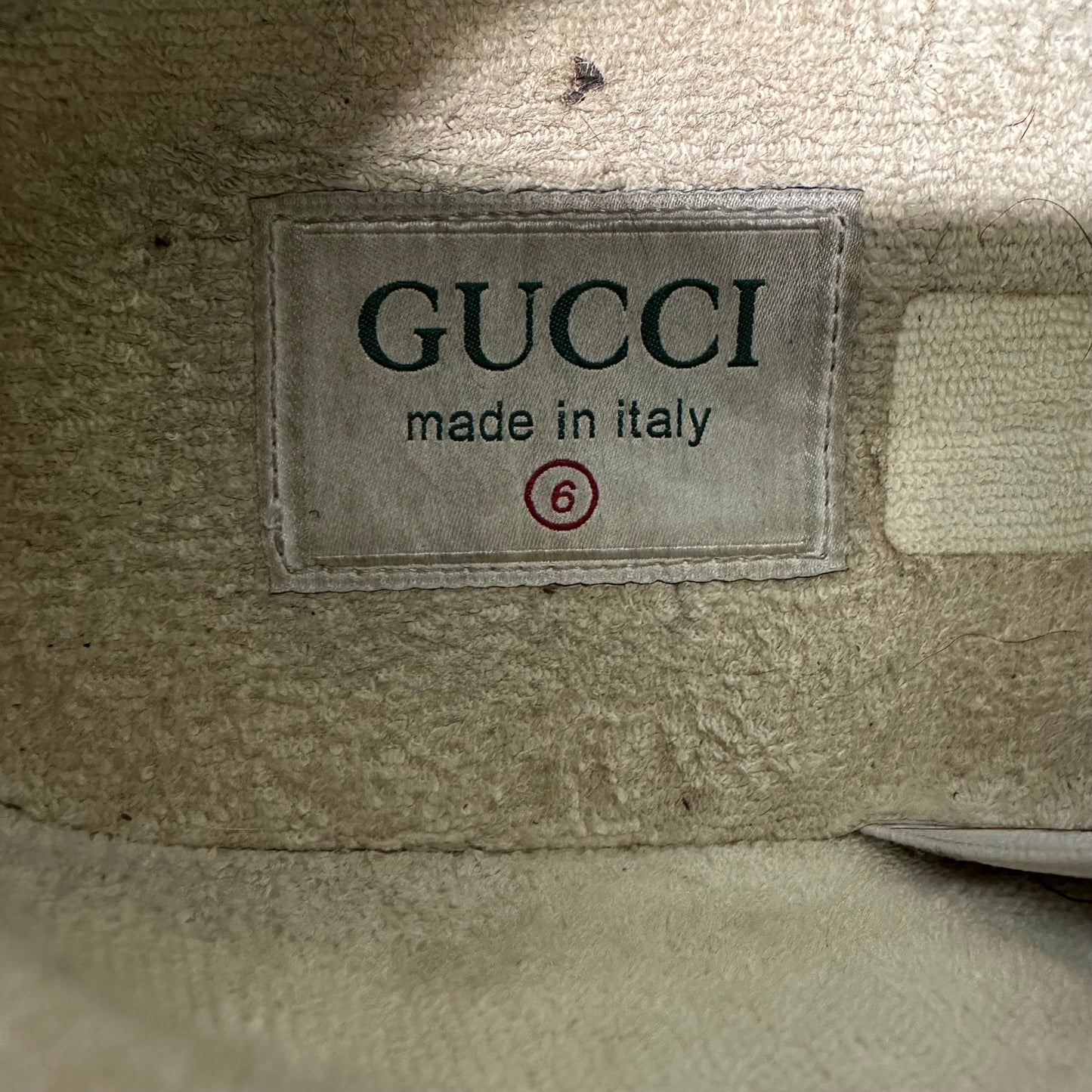 Gucci Ultrapace Black Yellow White Sneaker Sz 6