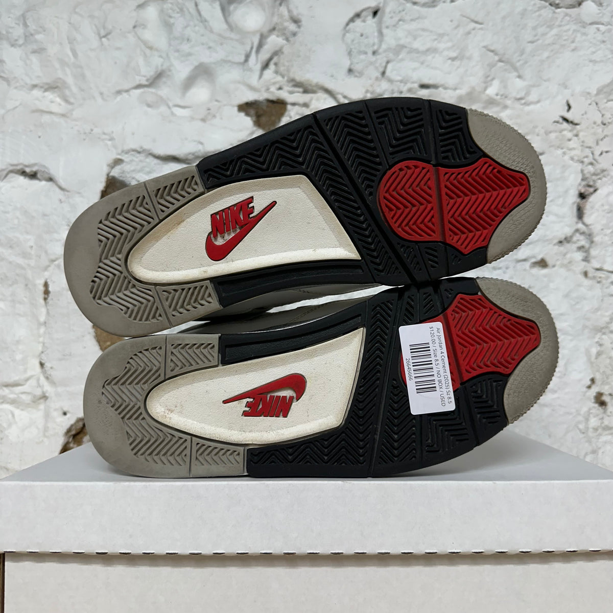 Air Jordan 4 White Cement (2025) Sz 8.5