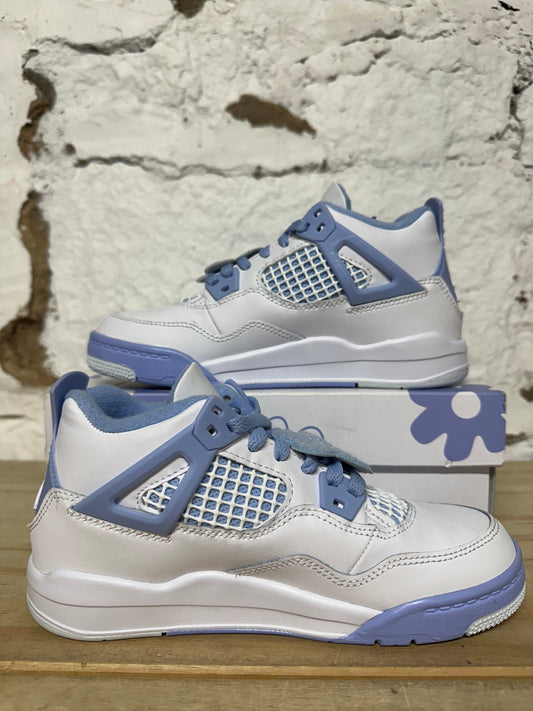 Air Jordan 4 Forget Me Not Sz 2Y