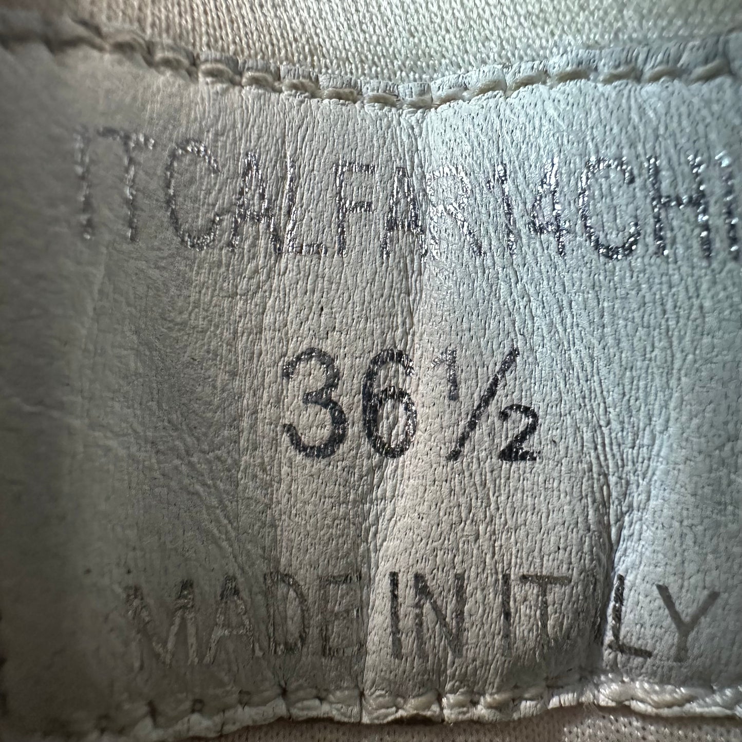 Burberry Ramsey Tan Plaid White Sneaker Sz 4.5 (36.5)