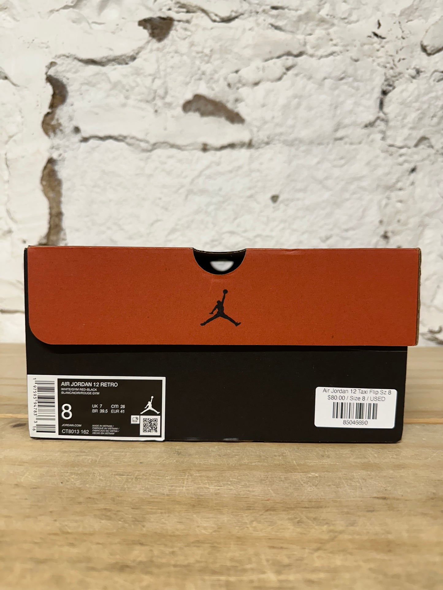 Air Jordan 12 Taxi Flip Sz 8