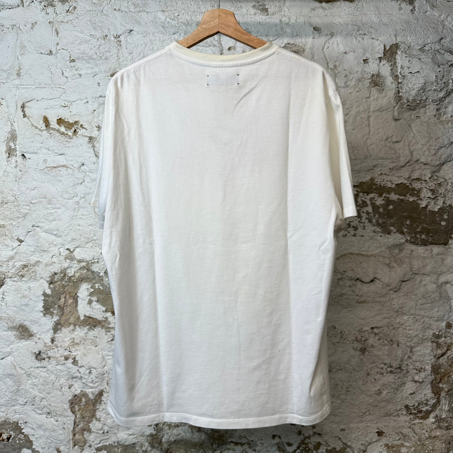 Amiri Red Paisley Rabbit T-shirt White Sz L (Stained)