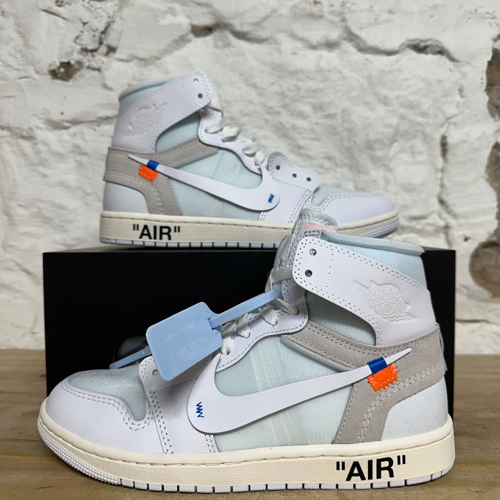 Air Jordan 1 High Virgil Abloh Archive Alaska Sz 7.5 DS