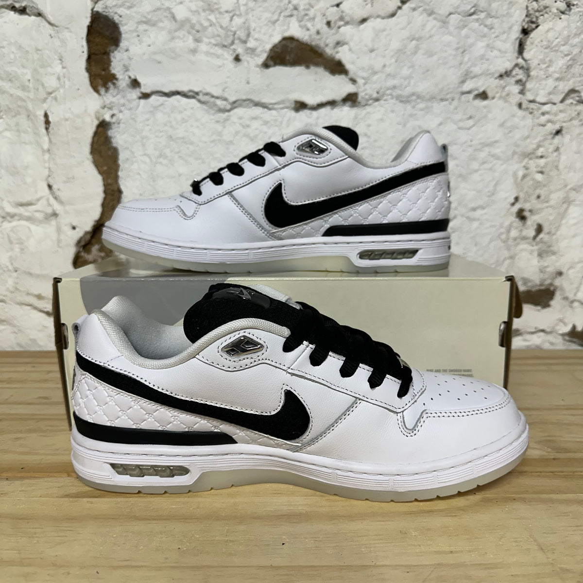 Nike SB Zoom Air Paul Rodriguez 1 OG White Black Sz 10 DS