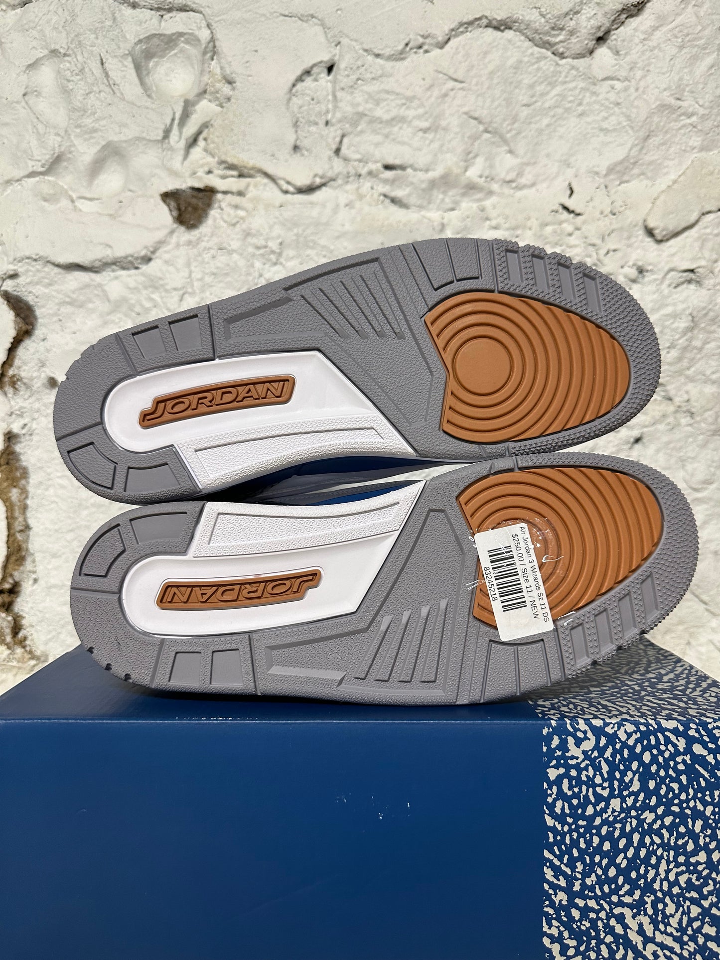 Air Jordan 3 Wizards Sz 11 DS