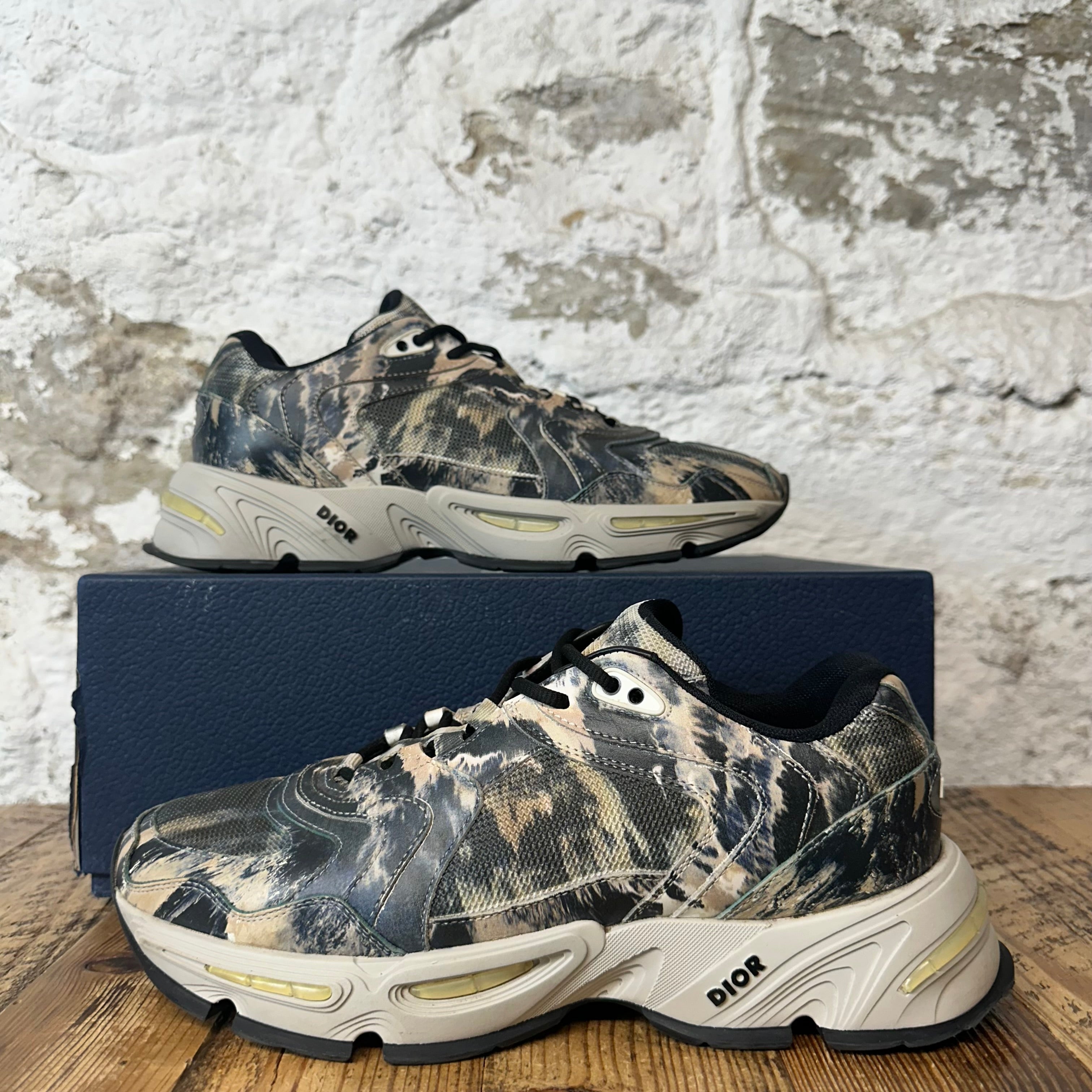 Dior CD1 Black Marble Sneaker Sz 8 (41)