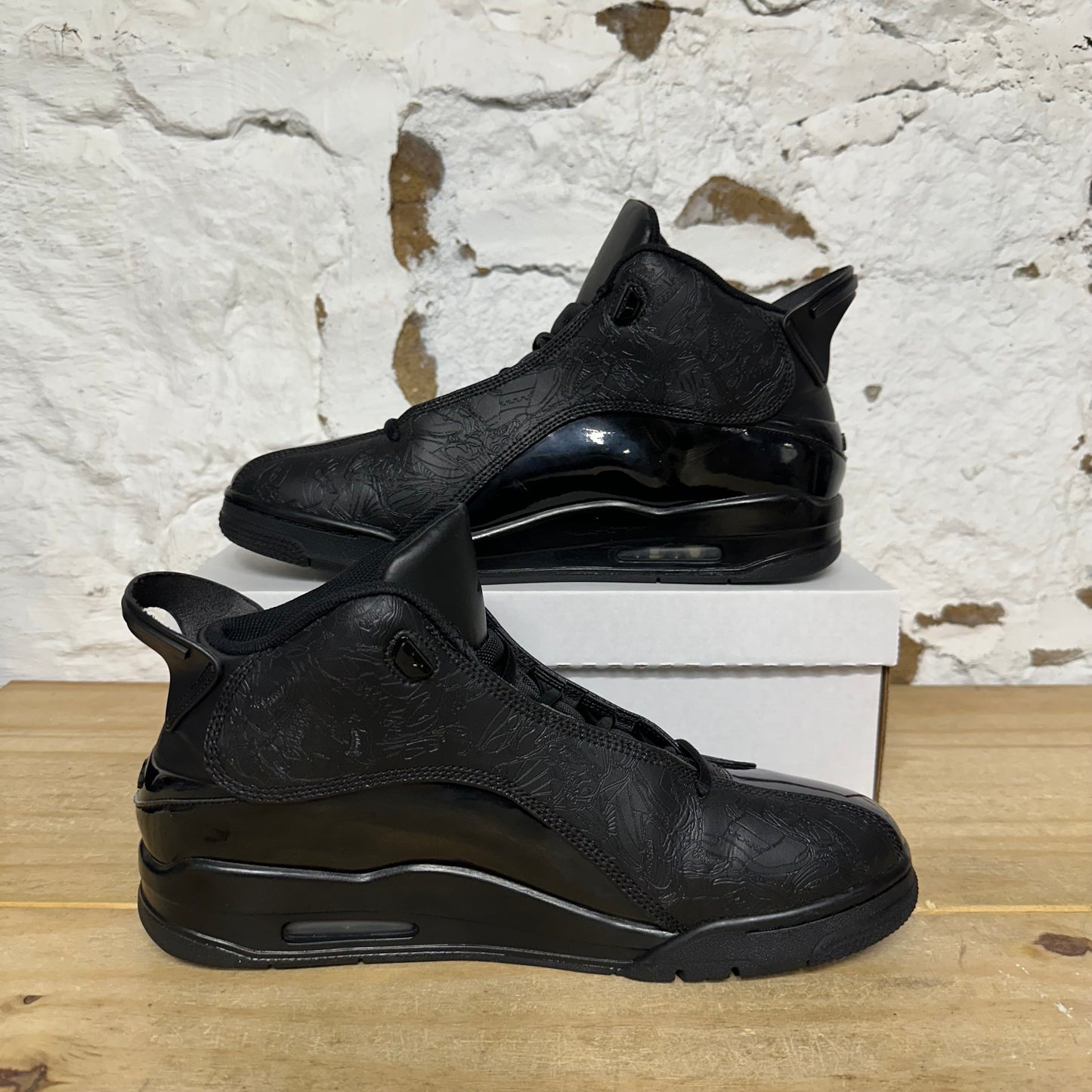 Jordan Dub Zero Triple Black Sz 13