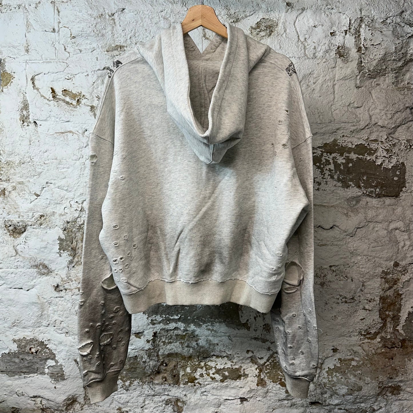 Vale Big Chain Gray Pullover Hoodie