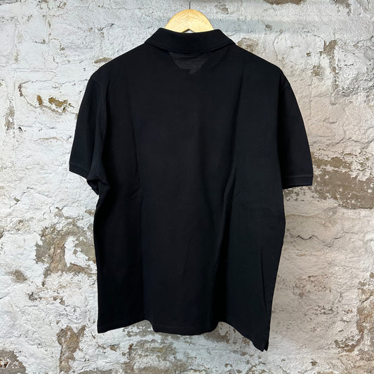Louis Vuitton Small Logo Polo Shirt Black Sz XL (L)