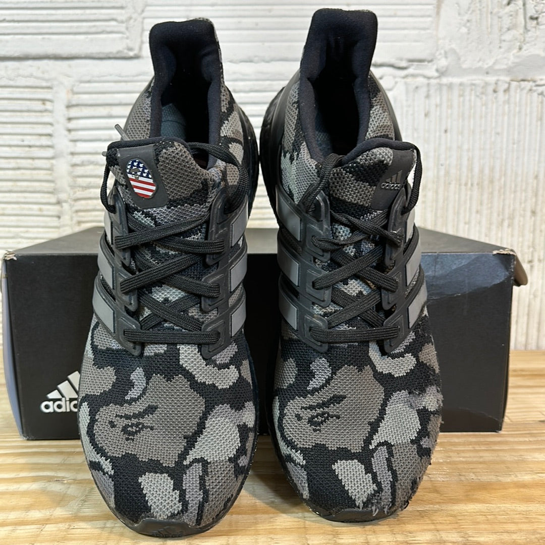 Adidas Ultra Boost 4.0 Bape Camo Black Sz 9