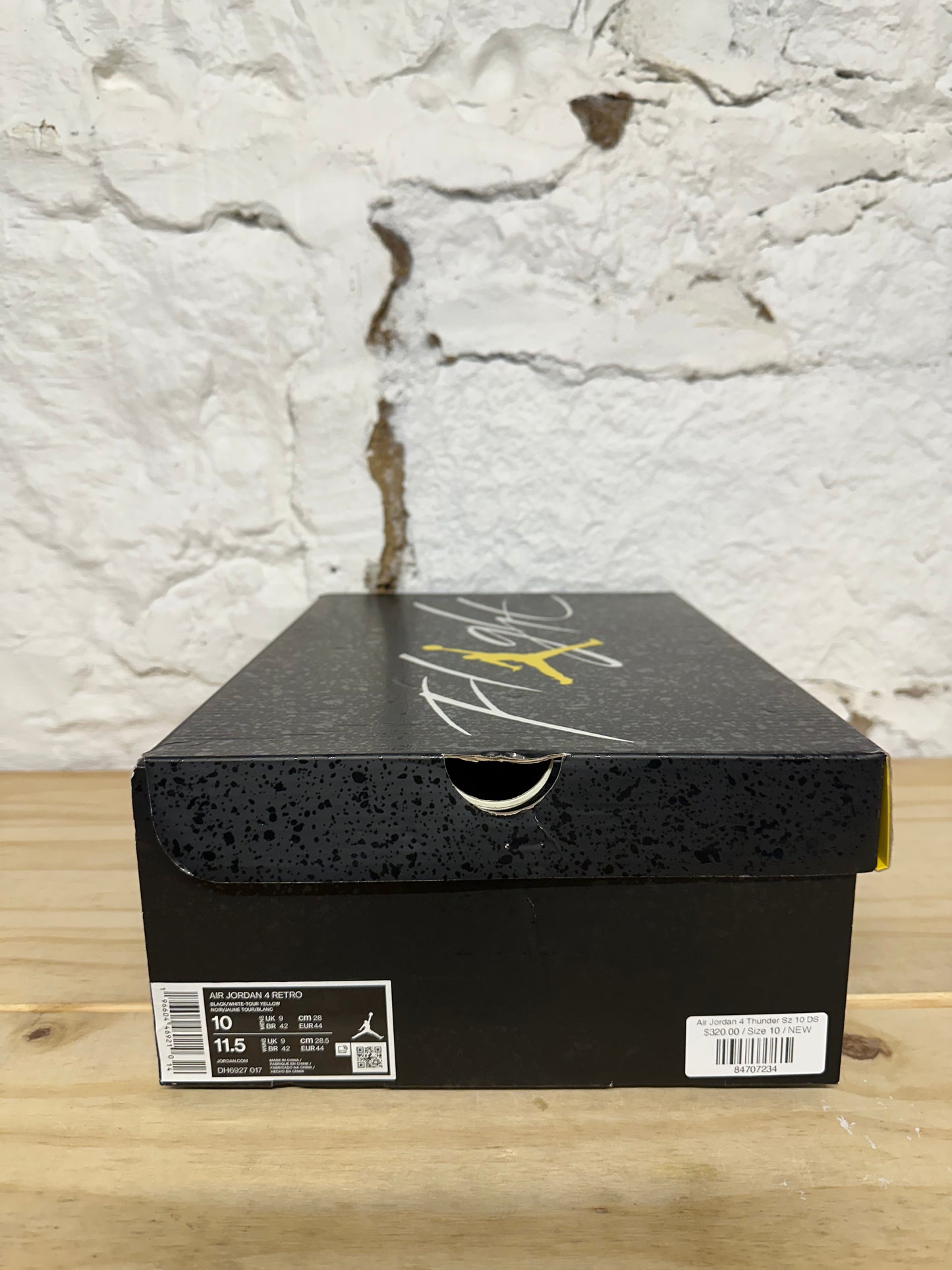 Air Jordan 4 Thunder Sz 10 DS