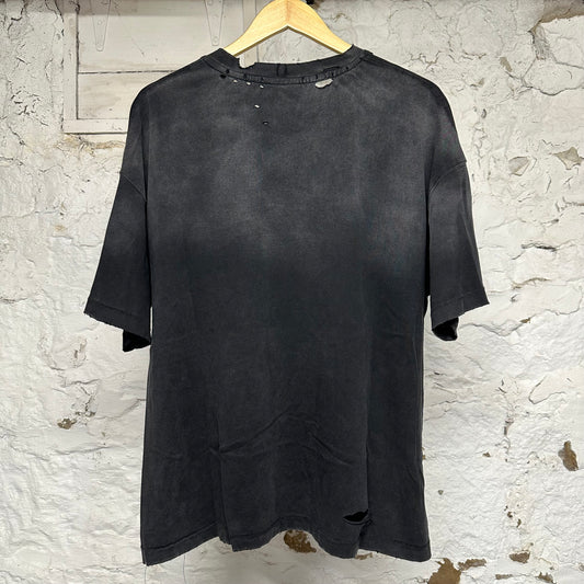 Vale Big Panther Black T-Shirt Sz L