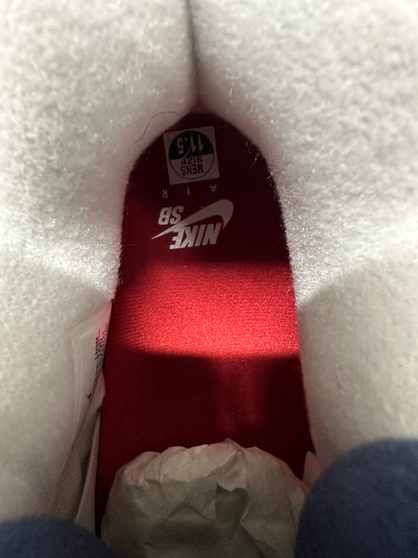 Air Jordan 4 SB Navy Sz 11.5 DS