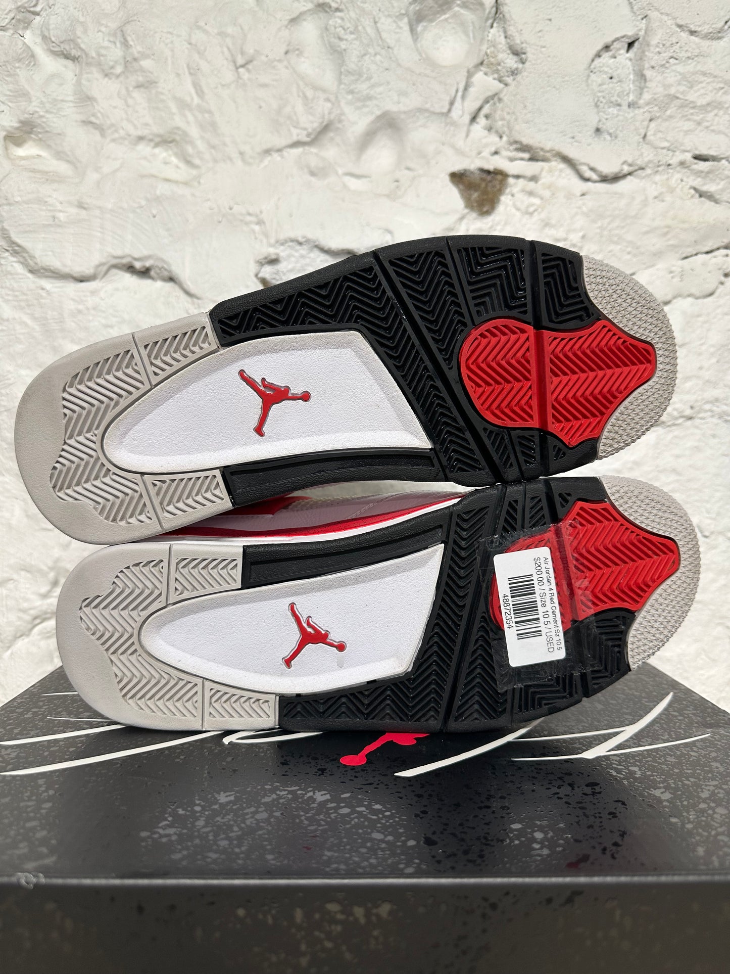 Air Jordan 4 Red Cement Sz 10.5