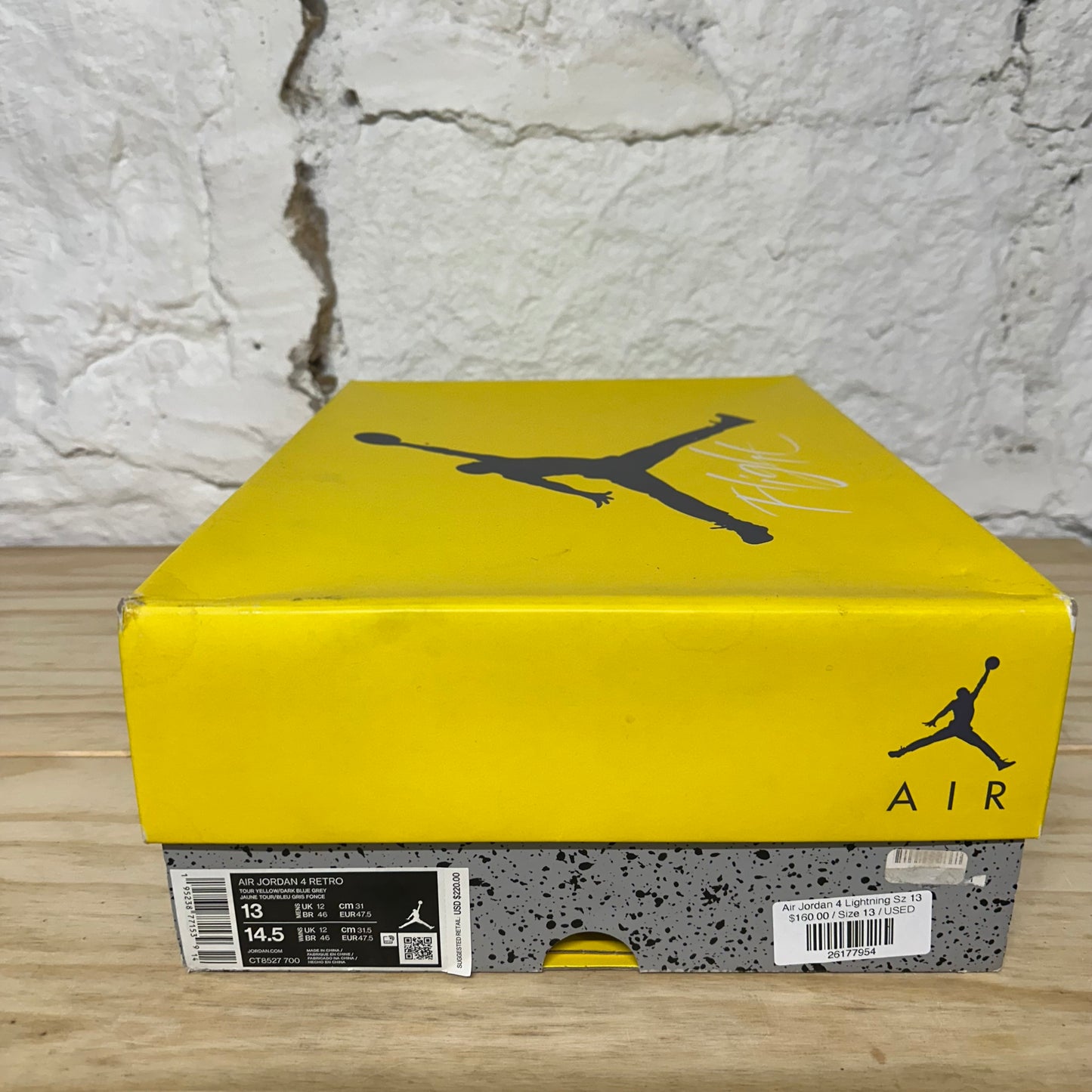 Air Jordan 4 Lightning Sz 13