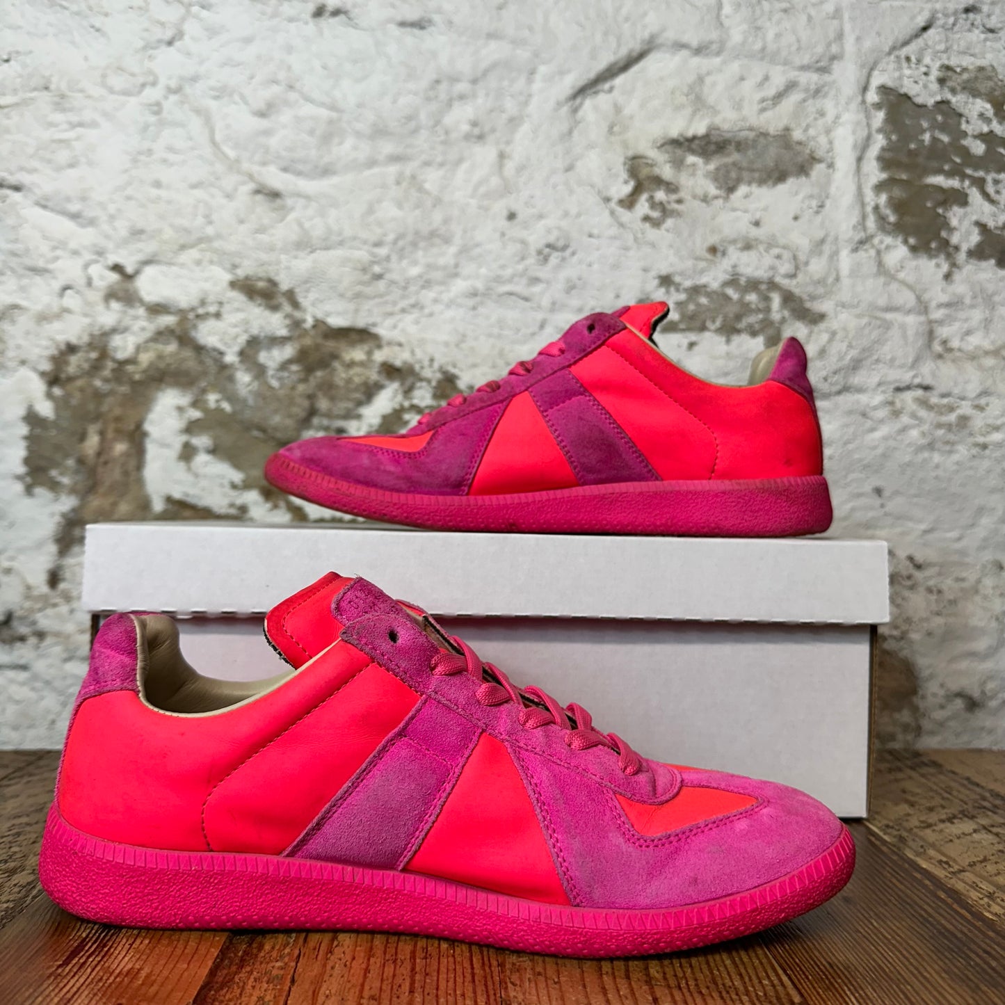 Maison Margiela Replica Fuschia Pink Sneaker Sz 7 (40)
