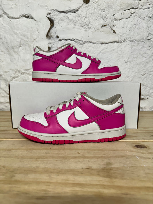 Nike Dunk Low Laser Fuchsia Sz 6Y
