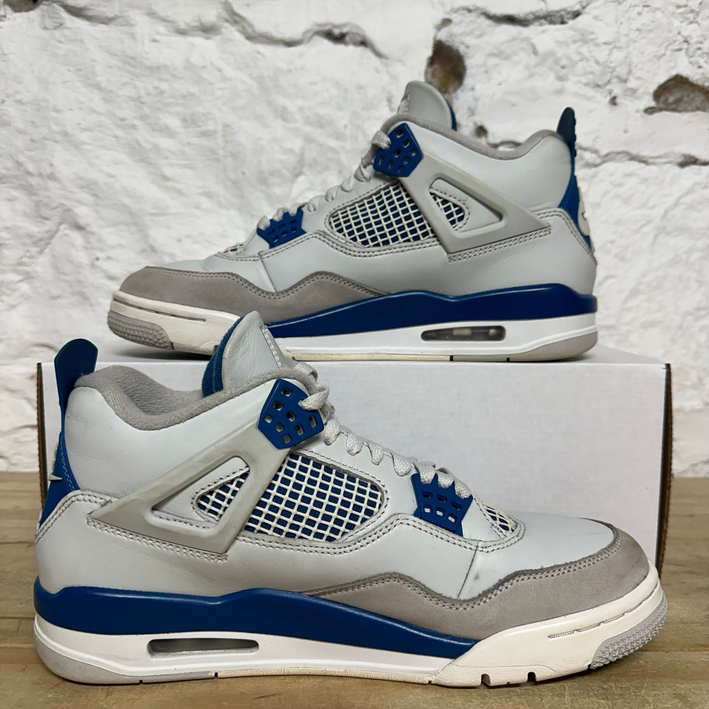 Air Jordan 4 Military Blue Sz 9