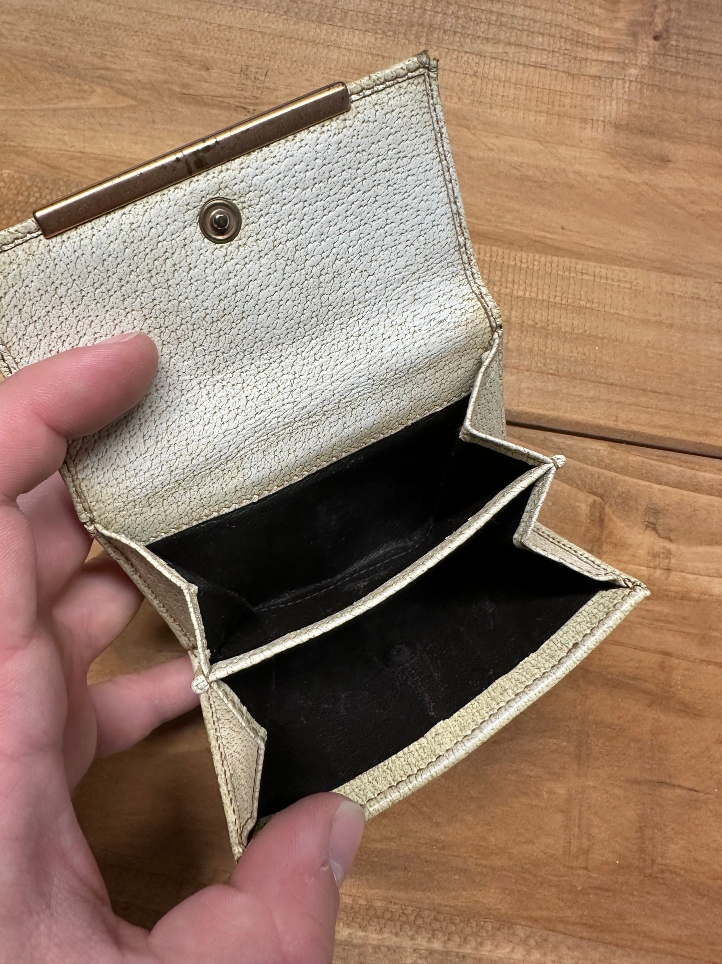 Gucci Pink Canvas Compact Wallet