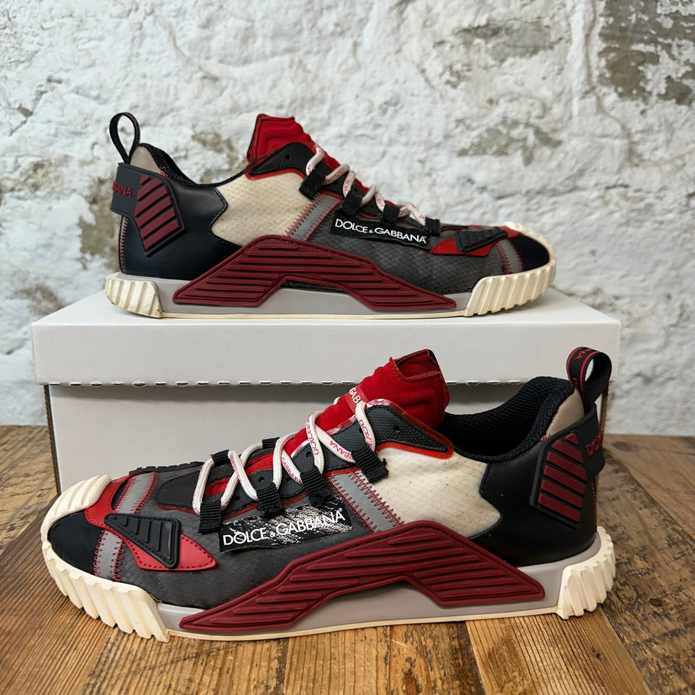Dolce Gabbana NS1 Red White Black Sz 10 (43) No Box