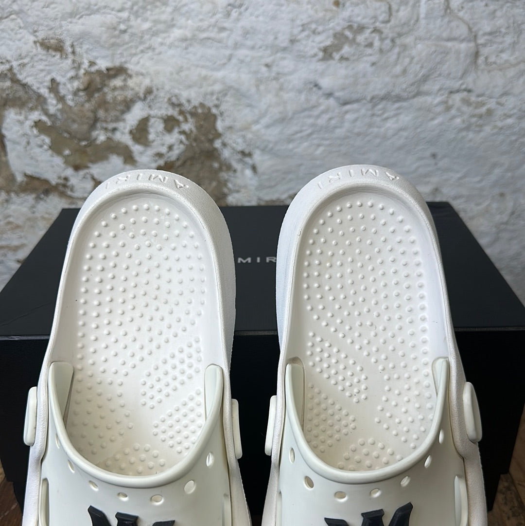 Amiri White Sandals Sz 10 (43)