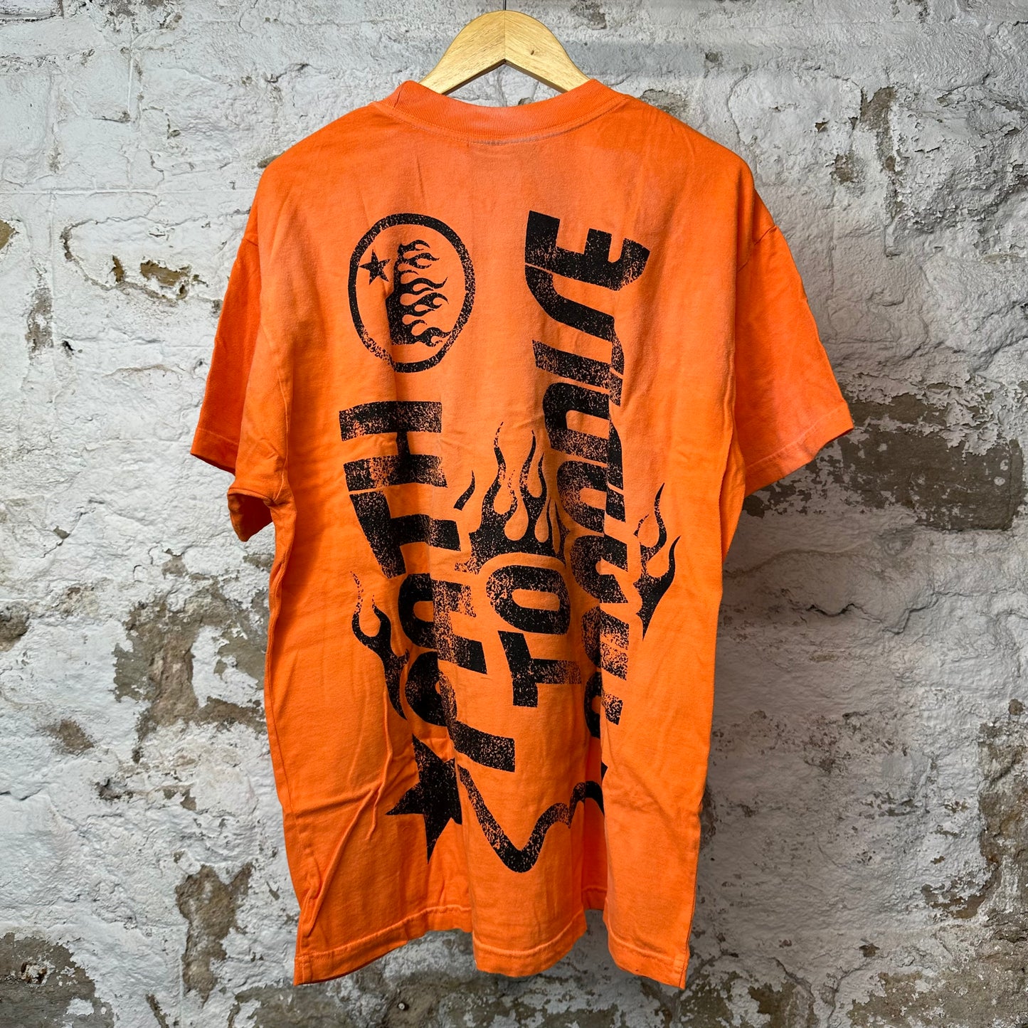 Hellstar Jesus Orange T-shirt