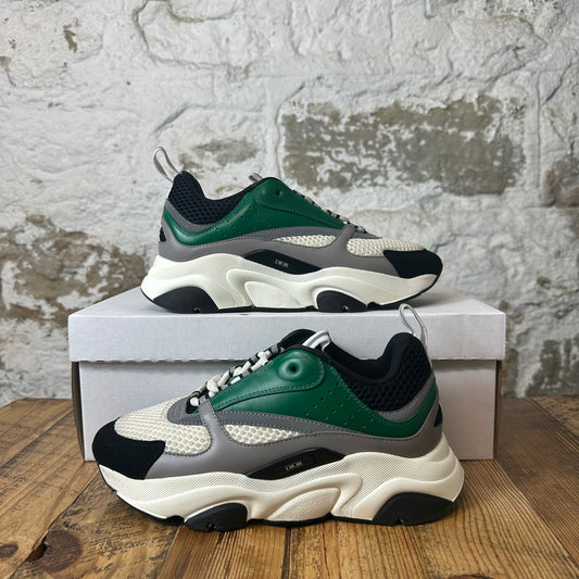 Dior B22 Green White Black Sneaker Sz 6 (38)