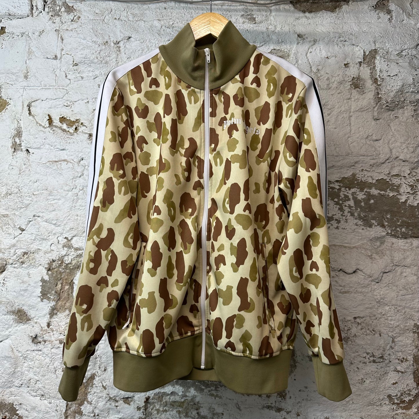 Palm Angels Duck Camo Track Jacket Sz XL