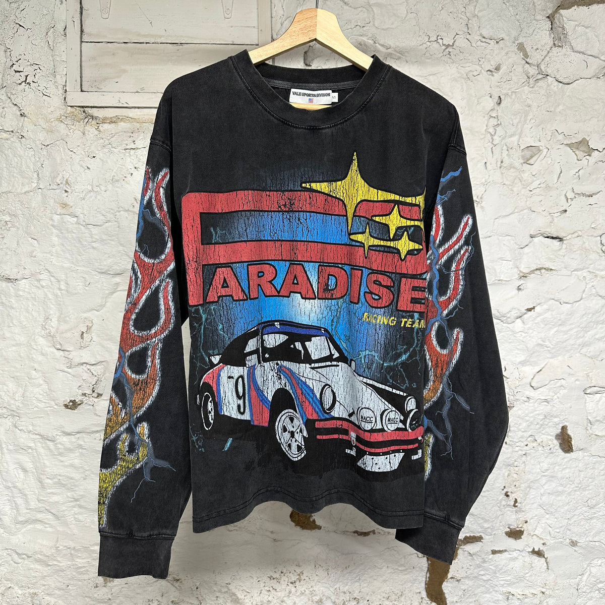 Vale Race Wars Black Long Sleeve Sz S